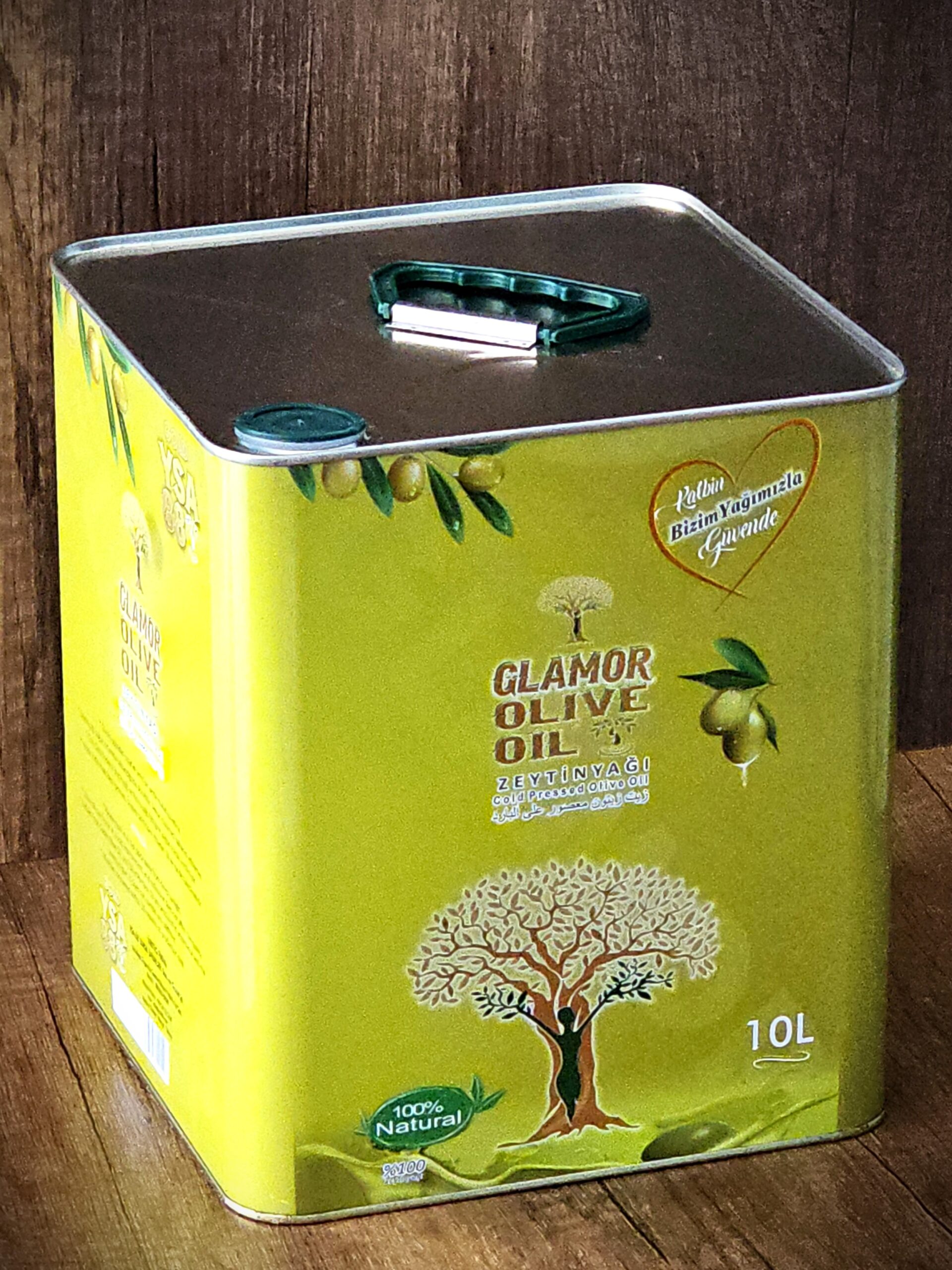 GLAMOR ZEYTİNYAĞI TENEKE 10 LT. - Görsel 2
