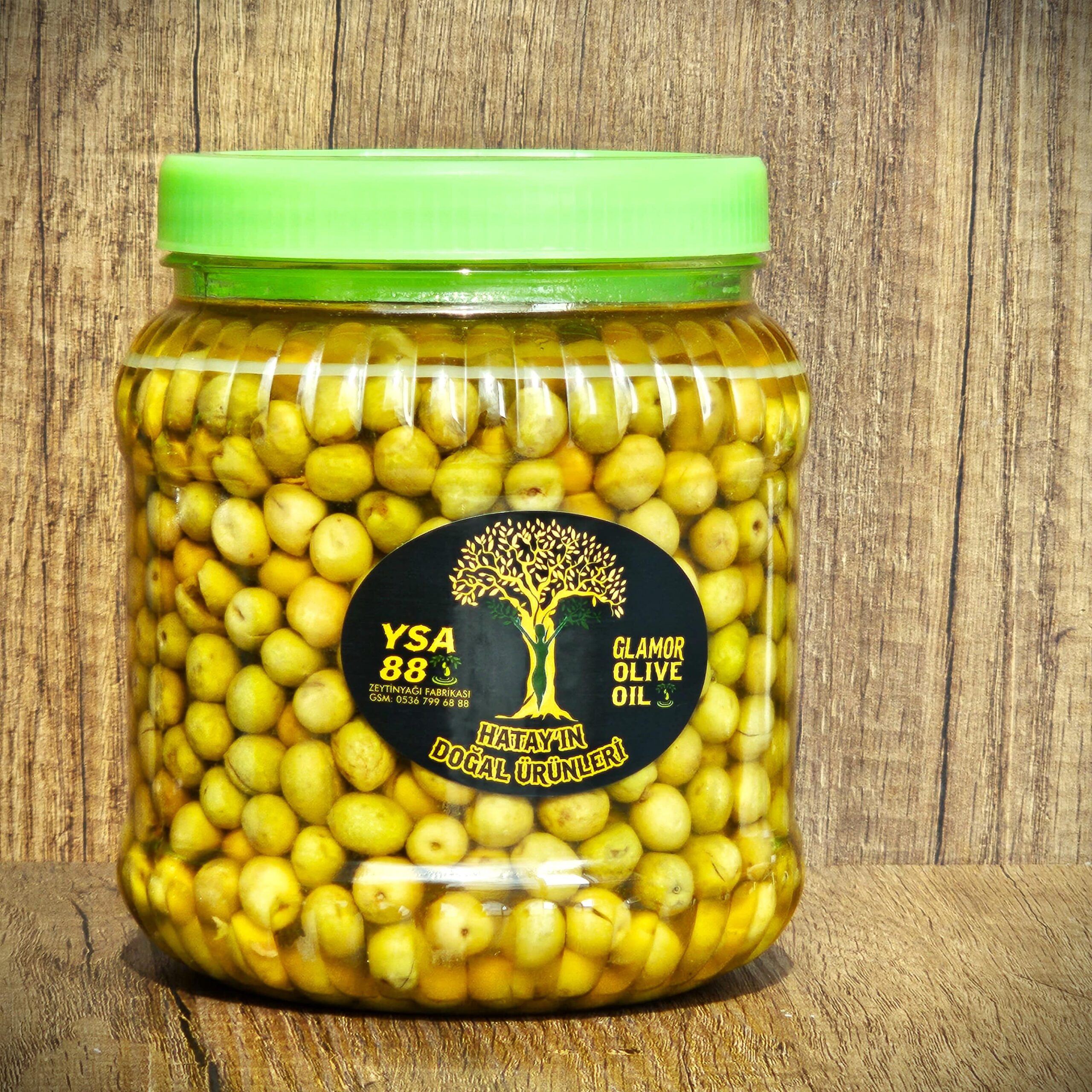 GLAMOR MİNİK HALHALI KIRMA YEŞİL 1 KG