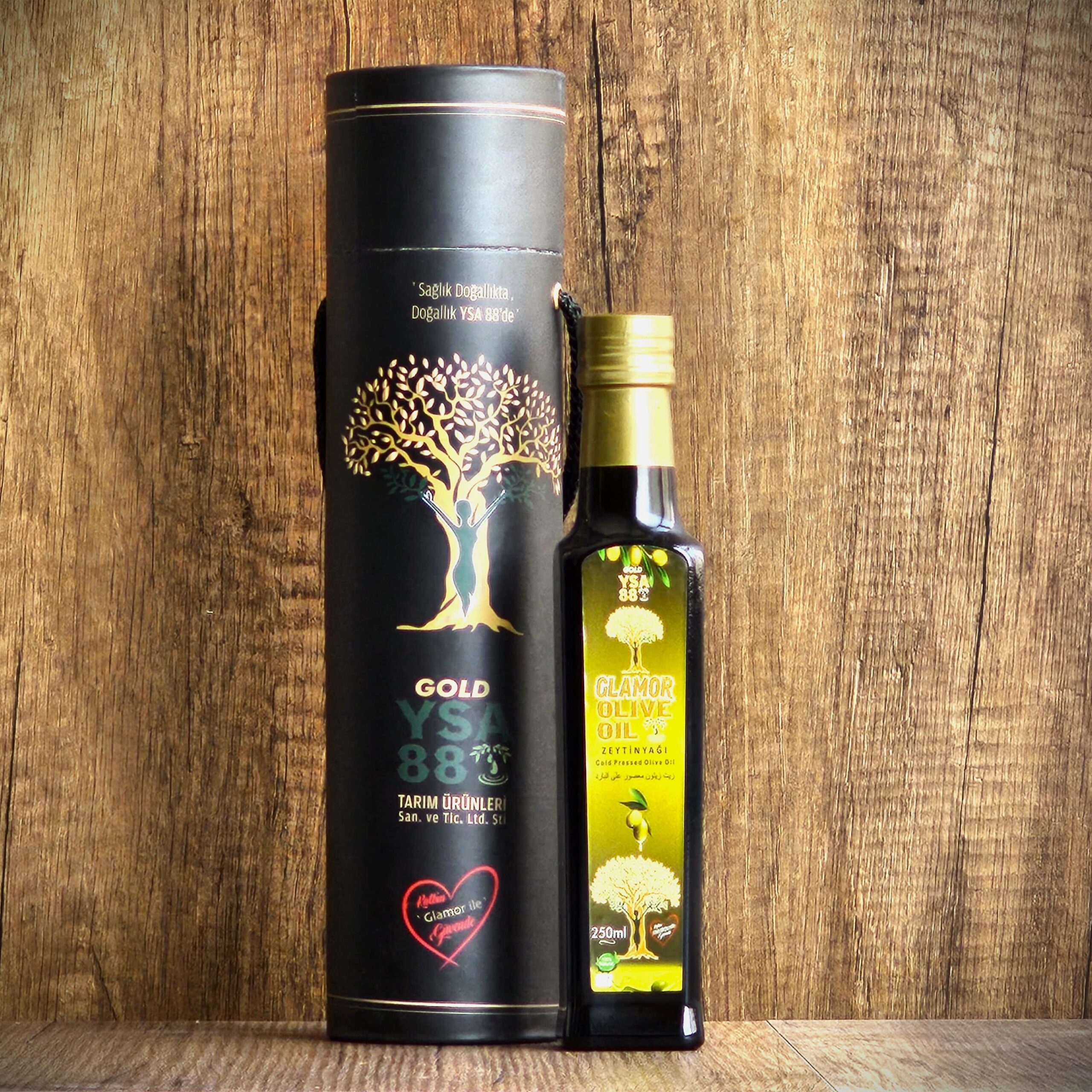 GLAMOR ZEYTİNYAĞI 250 ML ÖZEL KRAFT KUTULU