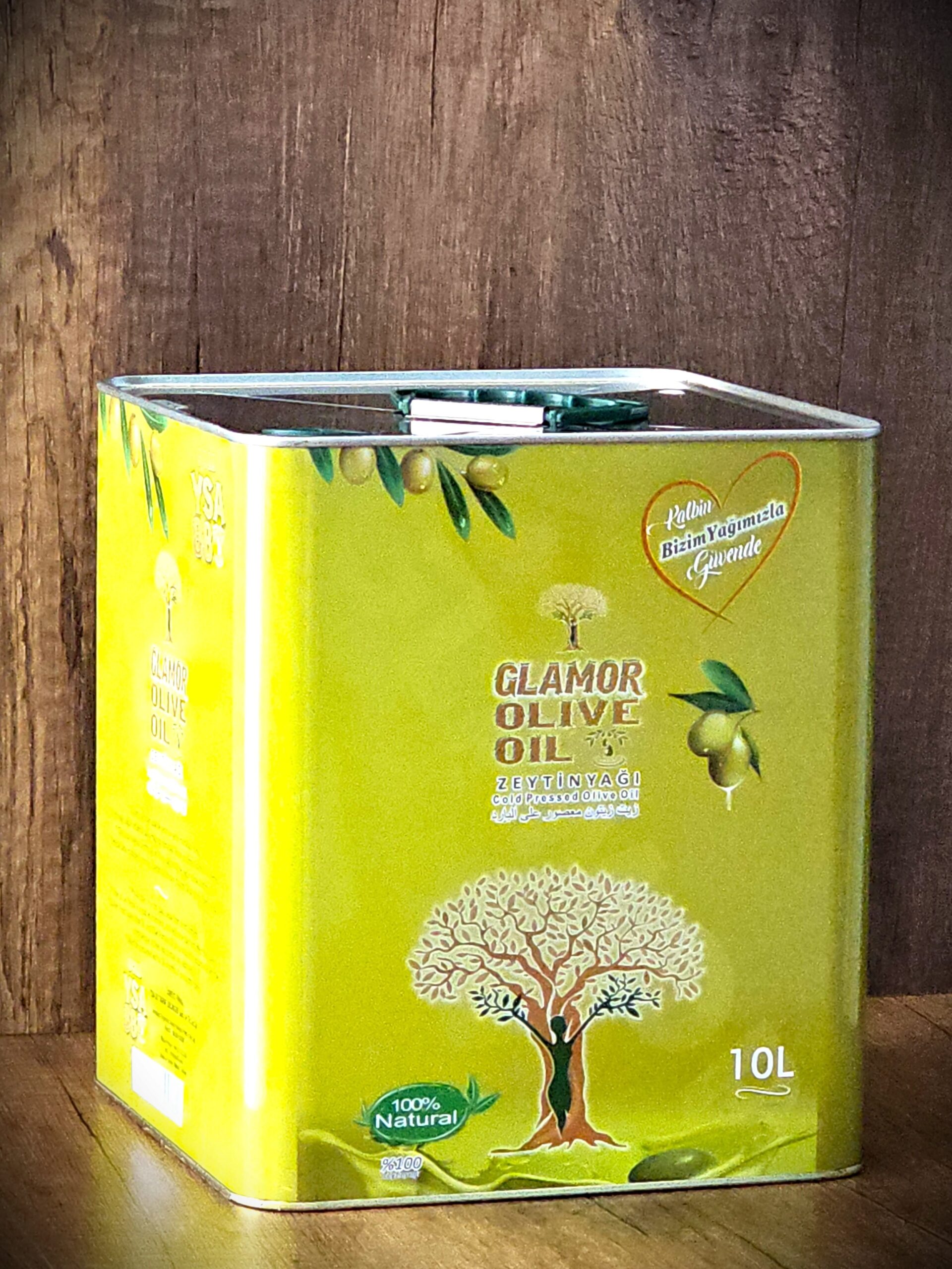 GLAMOR ZEYTİNYAĞI TENEKE 10 LT. - Görsel 3