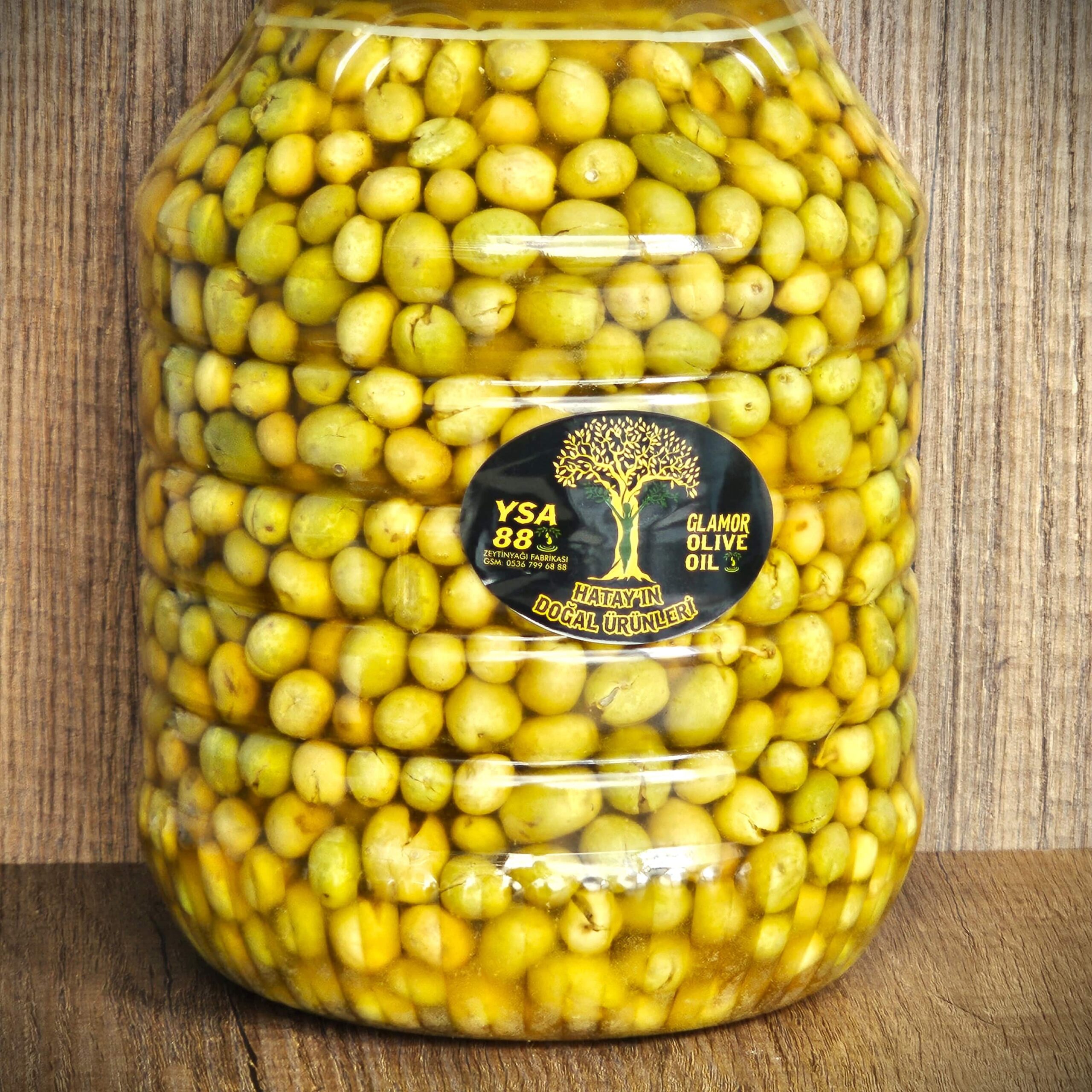 GLAMOR HALHALI KIRMA YEŞİL ZEYTİN 5 KG - Görsel 3