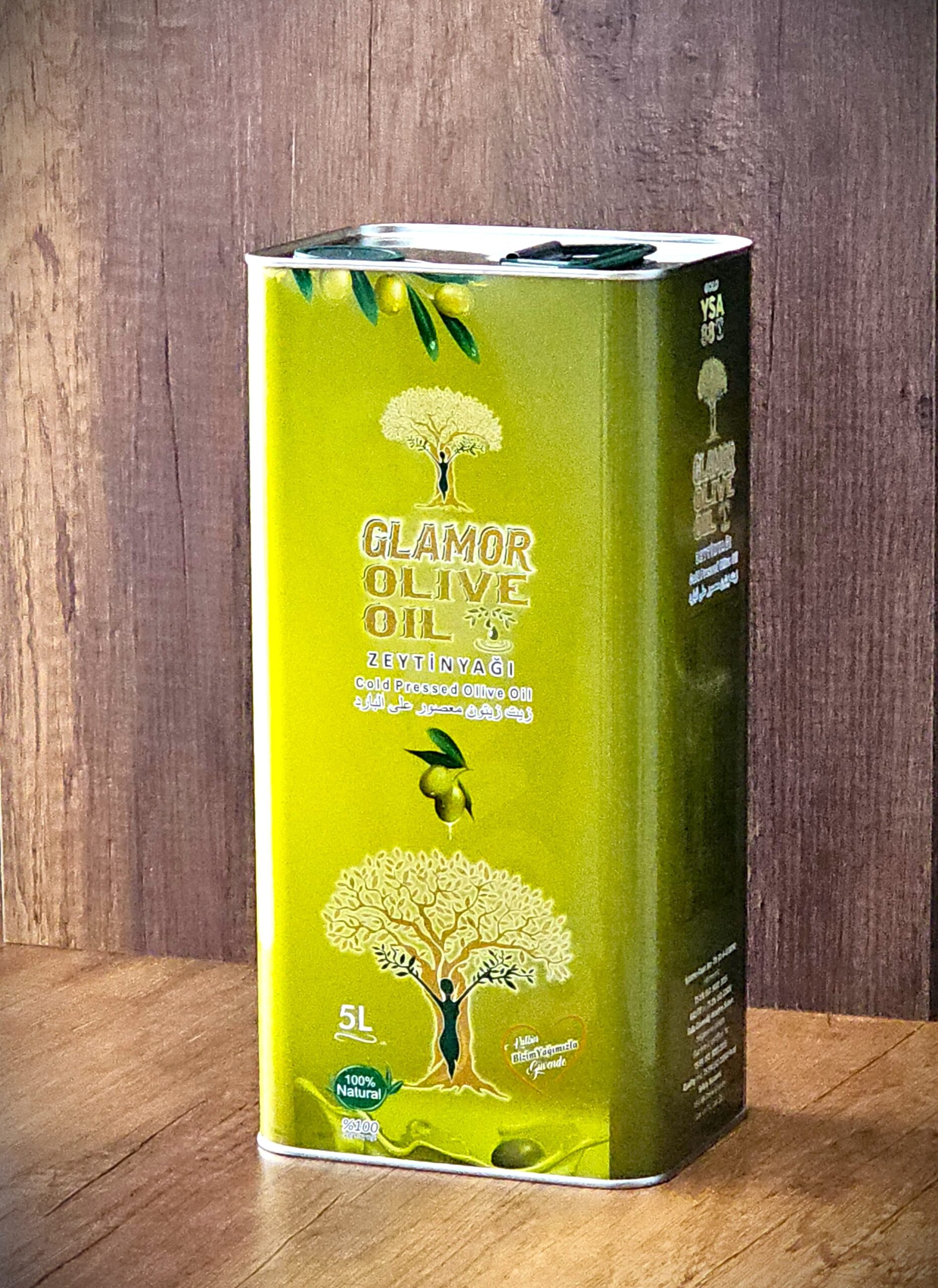 GLAMOR ZEYTİNYAĞI TENEKE 5 LT. - Görsel 2