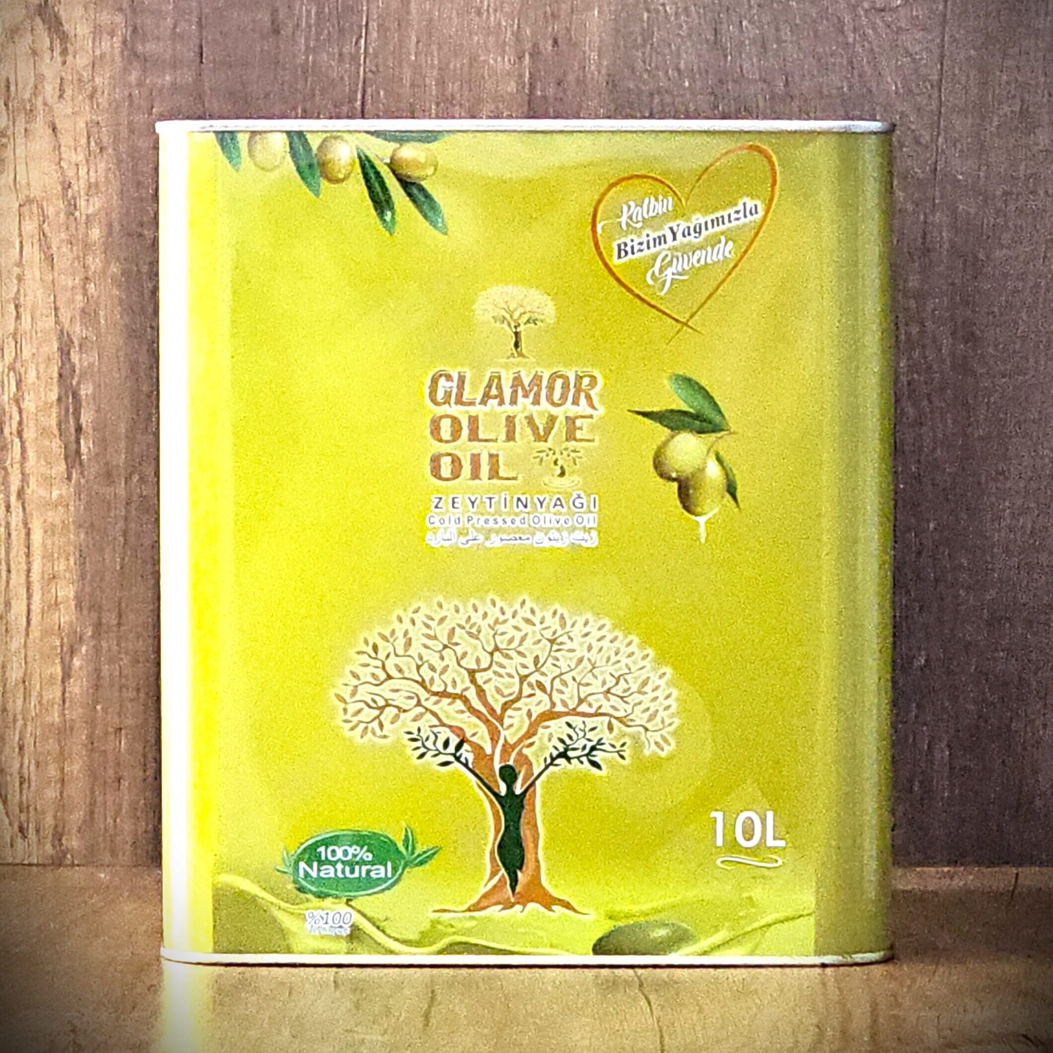 GLAMOR ZEYTİNYAĞI TENEKE 10 LT.